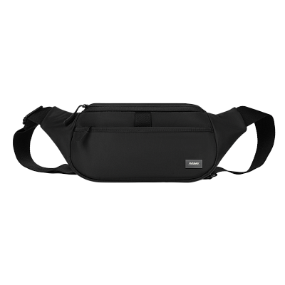 Поясная сумка Boston, черный (Черный, серый)