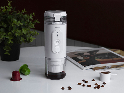 Портативная кофемашина с подогревом Barista 2