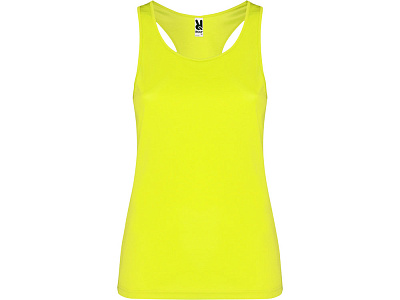 Топ спортивный Shura женский (Неоновый желтый)