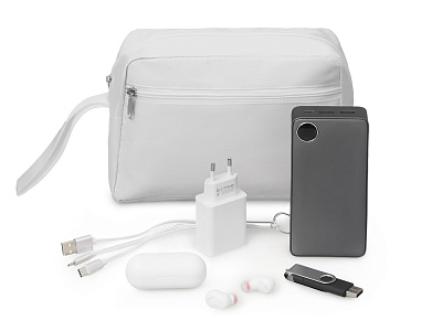 Органайзер для электроники и проводов Carriage (Белый)