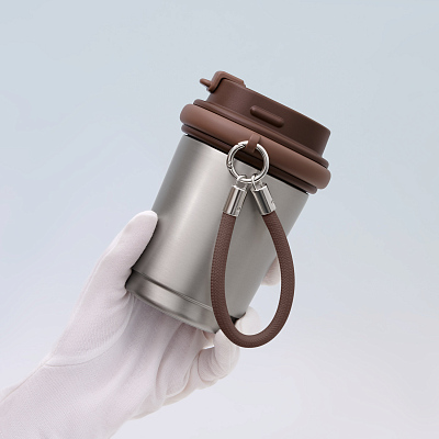 Термокружка вакуумная Сидней (Sydney), серебряная