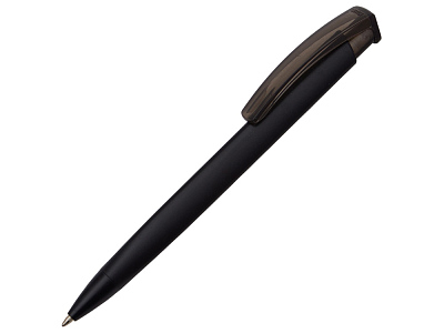 Ручка шариковая пластиковая Trinity K Transaprent Recy (Чёрный)