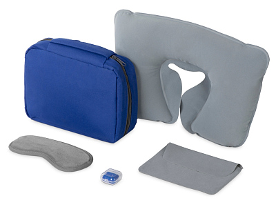 Набор для путешествий Comfy Flight (Синий)