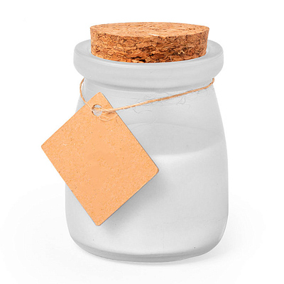 Свеча TEPOR ароматизированная (ваниль) (Белый)