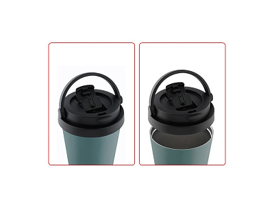 Термокружка THERMOcafe 
TCCM-500KA, 500 мл