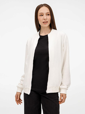 Бомбер унисекс Townie, молочно-белый (Белый)