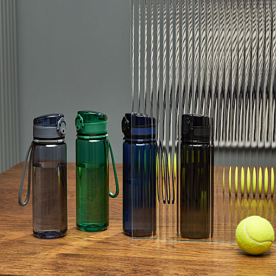 Бутылка для воды Комо (Como), серая