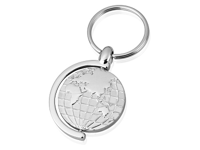 Брелок Sphere (Серебристый матовый с глянцевыми элементами)