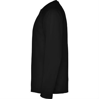 Спортивная футболка MONTECARLO L/S мужская, ЧЕРНЫЙ 2XL