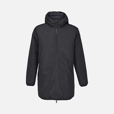 Куртка-парка унисекс Reverse, черная (Чёрный)