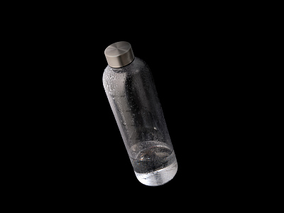 Мотивирующая бутылка для воды из rPET GRS, 1 л