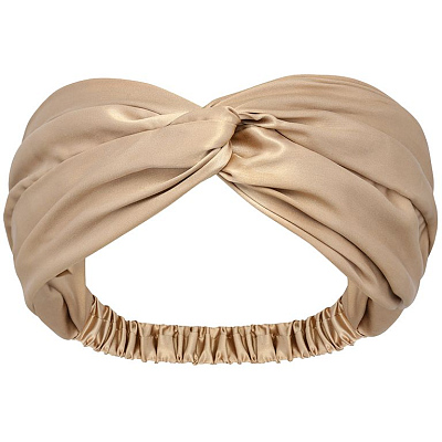 Повязка для волос Essential, бежевая (Бежевый)