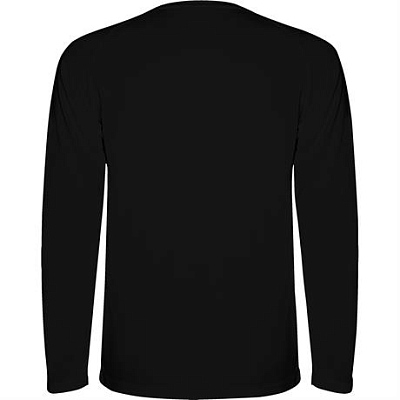 Спортивная футболка MONTECARLO L/S мужская, ЧЕРНЫЙ 2XL
