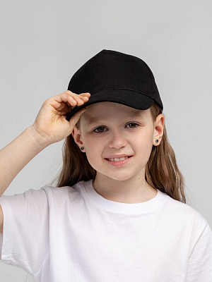 Бейсболка детская Standard Kids, черная