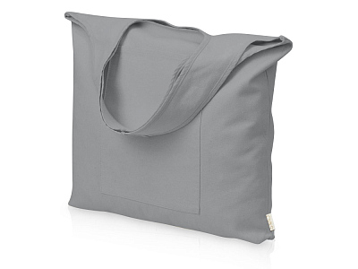 Сумка-шоппер Revest из переработанного хлопка 320 г/м2 (Серый)