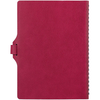 Ежедневник Strep Front на заказ, недатированный, малиновый