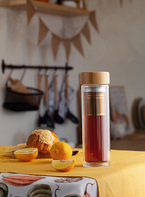 Заварочный термос "Hot point" 410 мл, натуральный