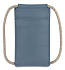 Сумка-чехол для мобильного телефона BUGATTI Almata, голубая, полиуретан, 11x2x18 см - Фото 5