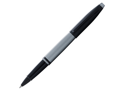 Ручка-роллер Calais Matte Gray and Black Lacquer (Серый/черный)