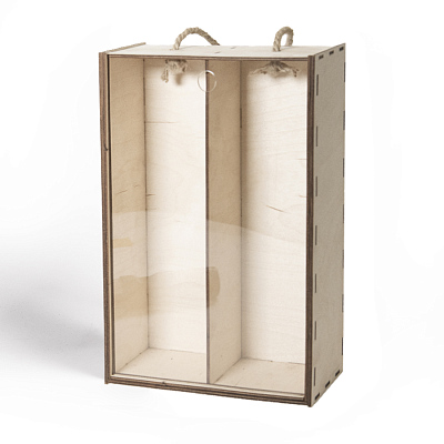 Ящик подарочный WINOTERRA размер 36 х 24,5 х 11 см (Бежевый)