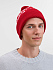 Шапка Adventino, красный с молочным - Фото 5