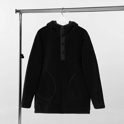 Анорак унисекс Oblako, черный (Чёрный)