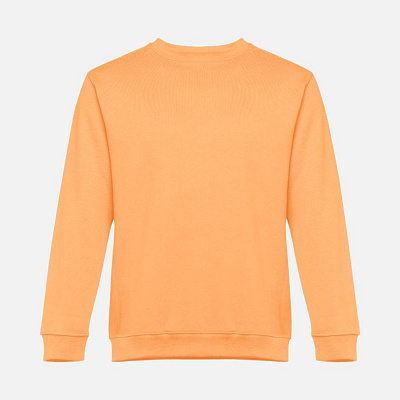 Свитшот унисекс Delta, зеленый (Оранжевый)