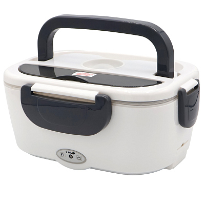 Ланчбокс с подогревом Yummybox  (Серый)