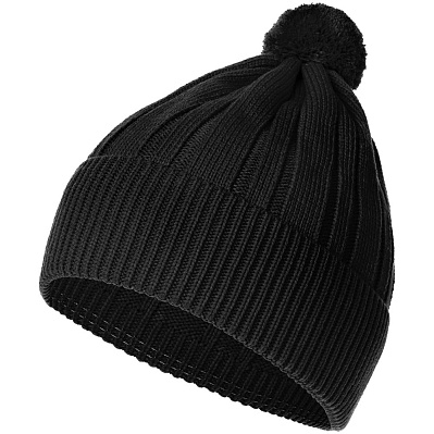Шапка Knit Beat, черная (Черный)