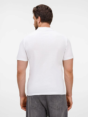 Рубашка поло унисекс Tervise, белая