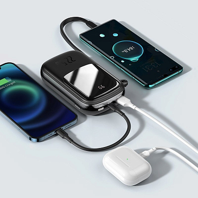 ПЗУ Baseus Qpow Pro 20000mAh 22.5W, белый