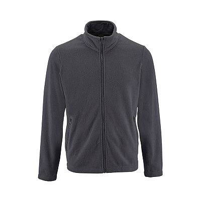 Толстовка на молнии мужская NORMAN MEN 220 (Тёмно-серый)