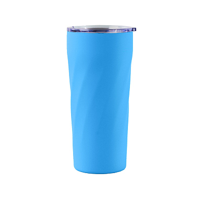 Термокружка RADMIR soft touch 600 мл (Голубой)