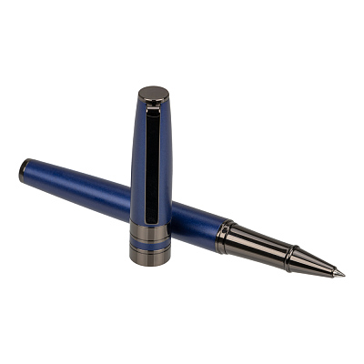 Ручка-роллер Pierre Cardin NOUVELLE, цвет - синий. Упаковка В-1