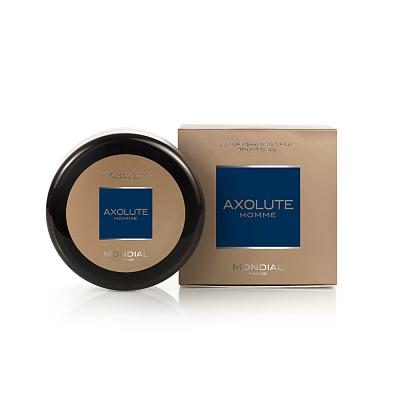 Крем для бритья в пластиковой чаше MONDIAL AXOLUTE HOMME LUXURY SHAVING CREAM TRADITIONAL 150 мл