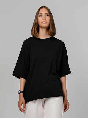 Футболка оверсайз Vozduh 2.0, черная