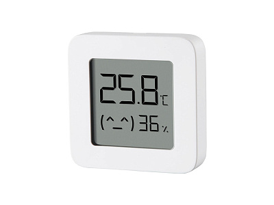 Датчик температуры и влажности Mi Temperature and Humidity Monitor 2 (Белый) Датчик температуры и влажности Mi Temperature and Humidity Monitor 2 (Белый)