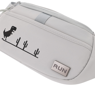 Поясная сумка Бостон (Boston), серый