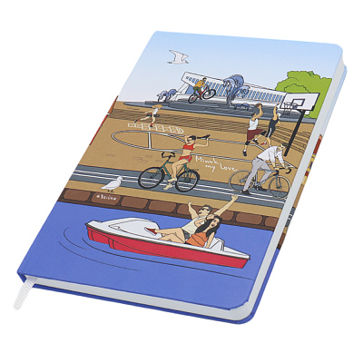 Записная книжка A5 Dziuna Немига в клетку 15,5 x 21 см (Немига)