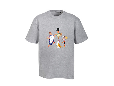 Футболка из хлопка френч-терри 220 г/м2 Карлсон (Серый меланж) Футболка из хлопка френч-терри 220 г/м2 Карлсон (Серый меланж)