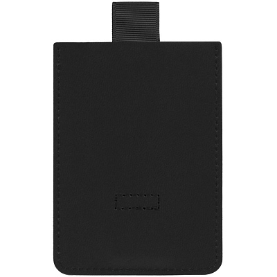 Футляр для карт Poppy с RFID-защитой, черный (Чёрный)
