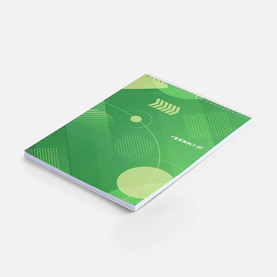 Блокнот на заказ Sketch Print M в клетку