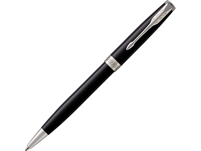 Ручка шариковая Parker Sonnet Core Black Lacquer CT (Черный глянцевый/серебристый)