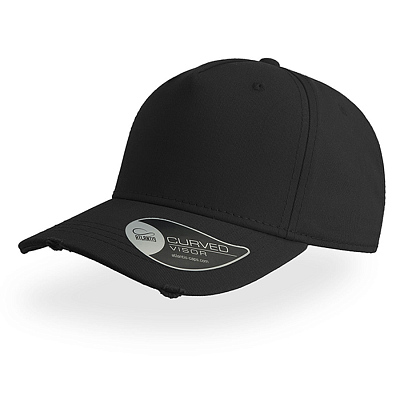 Бейсболка CARGO, 5 клиньев, металлическая застежка (Чёрный) Бейсболка CARGO, 5 клиньев, металлическая застежка (Чёрный)