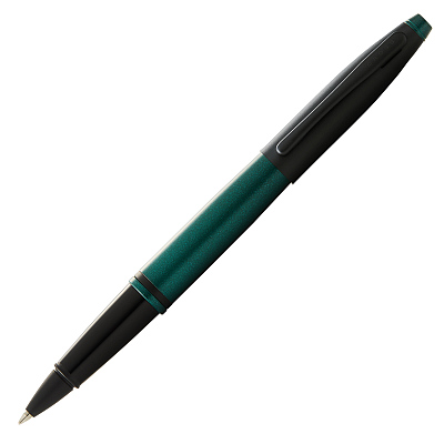 Ручка-роллер Cross Calais Matte Green and Black Lacquer