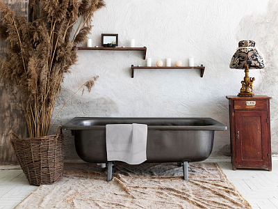 Полотенце Molan, среднее, светло-серое