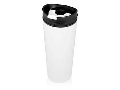 Термокружка Brite (Белый/черный)