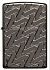 Зажигалка ZIPPO Armor® с покрытием High Polish Black Ice®, латунь/сталь, чёрная, 38x13x57 мм - Фото 2