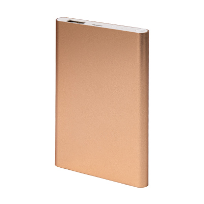 Универсальный аккумулятор Al 4 (4000 мАч) , 11х6.9х0,98 см (Золотистый)