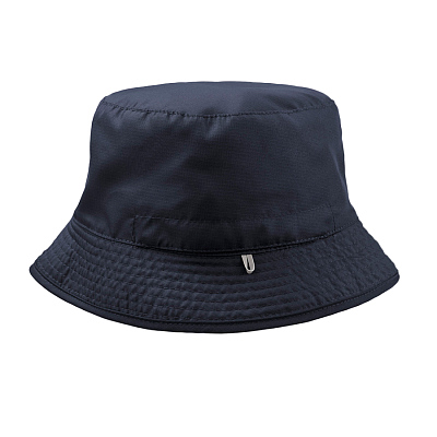 Панама BUCKET POCKET (Темно-синий, серый)